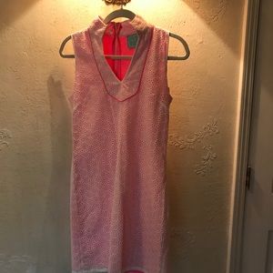 Sail to Sable XS Pink/White Dress